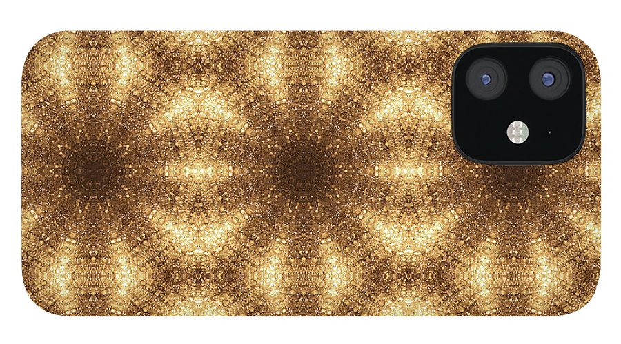 Gold Disco Kaleidoscope - Phone Case