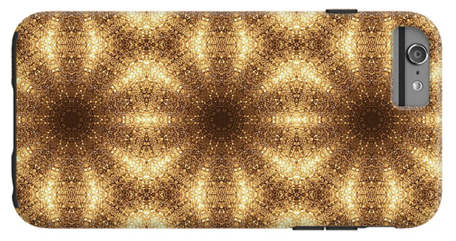 Gold Disco Kaleidoscope - Phone Case