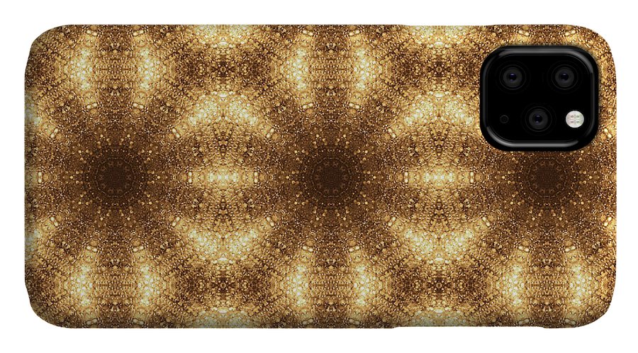 Gold Disco Kaleidoscope - Phone Case