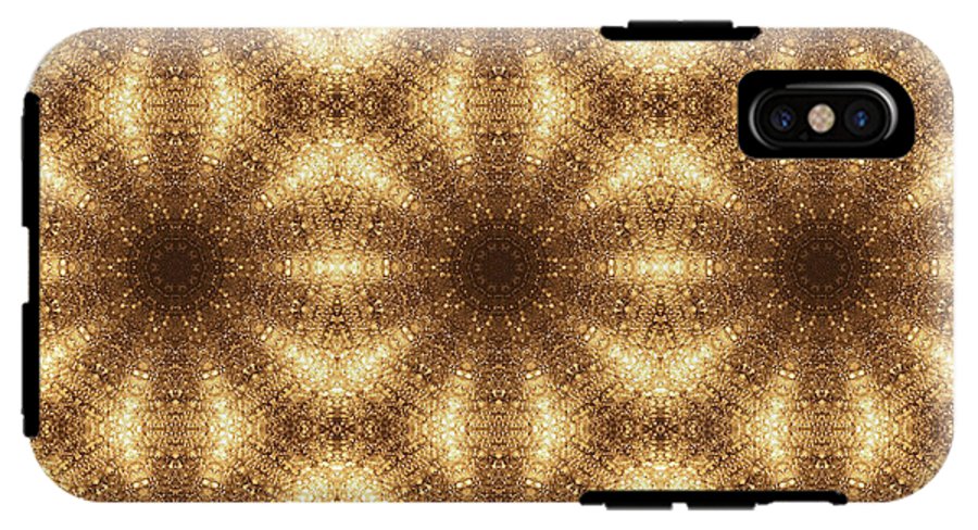 Gold Disco Kaleidoscope - Phone Case