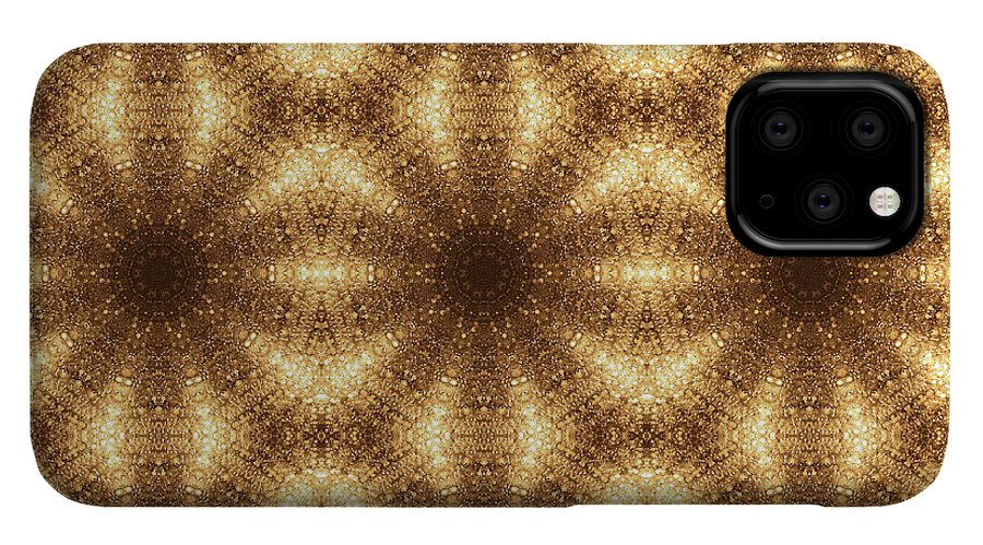 Gold Disco Kaleidoscope - Phone Case