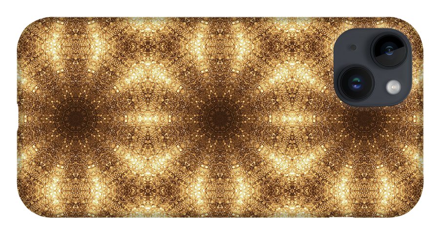 Gold Disco Kaleidoscope - Phone Case