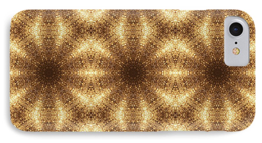 Gold Disco Kaleidoscope - Phone Case