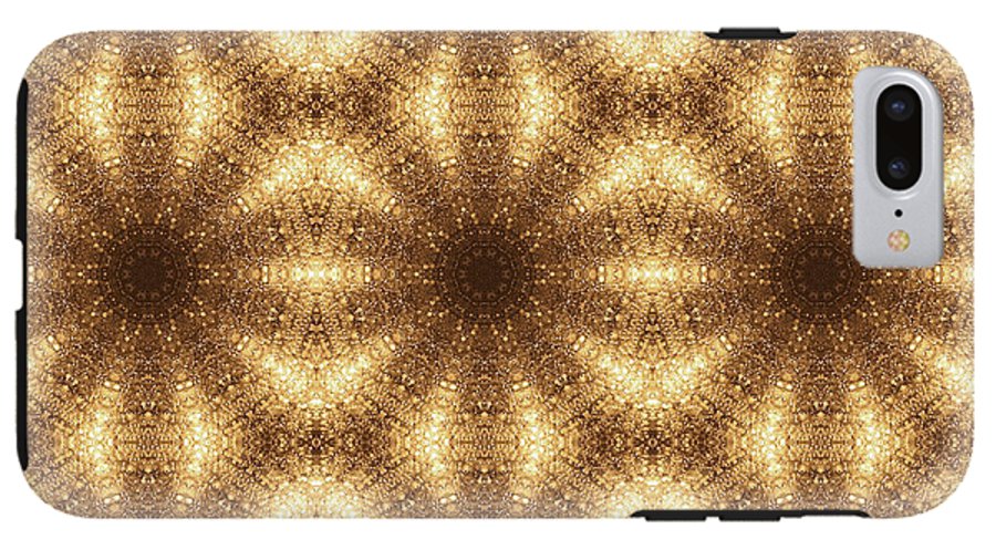 Gold Disco Kaleidoscope - Phone Case