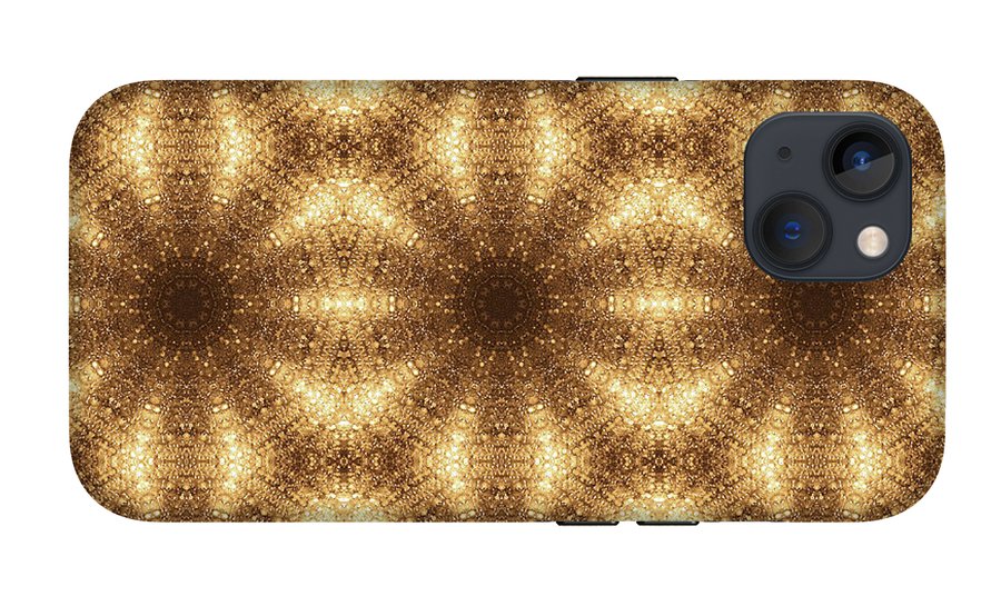 Gold Disco Kaleidoscope - Phone Case