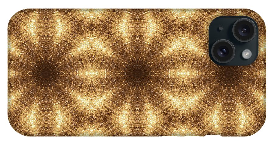 Gold Disco Kaleidoscope - Phone Case