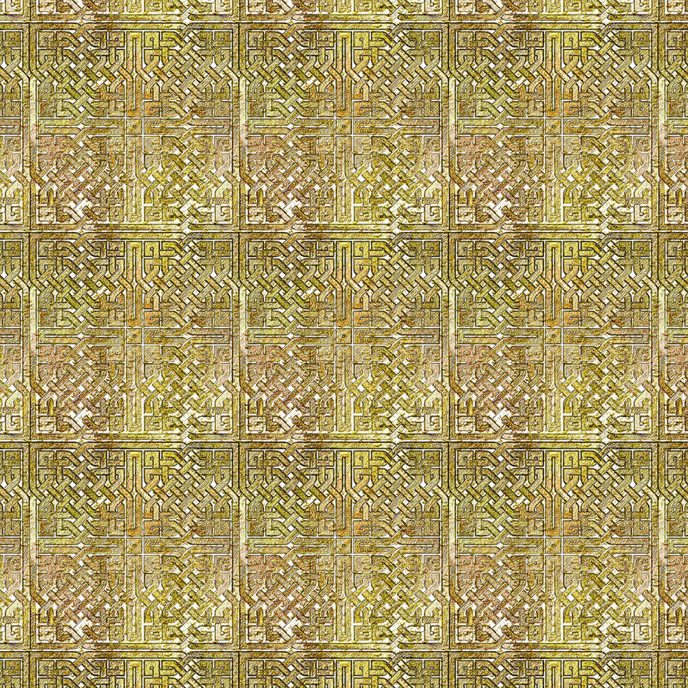 Gold Celtic Knots Pattern Digital Image Download