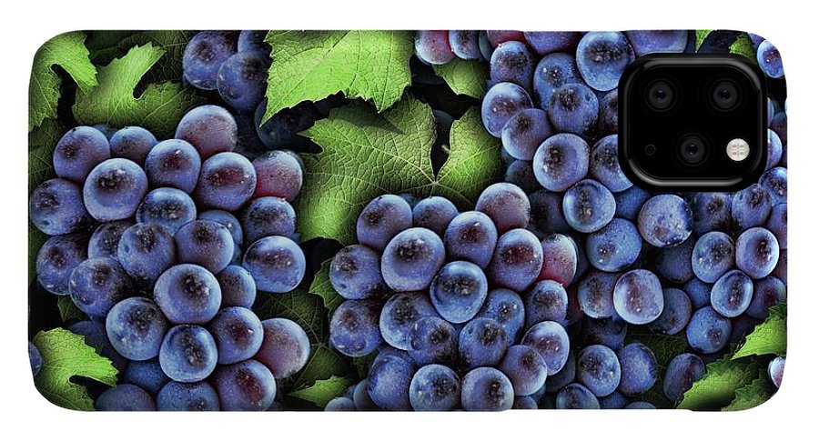 Grapes Pattern - Phone Case