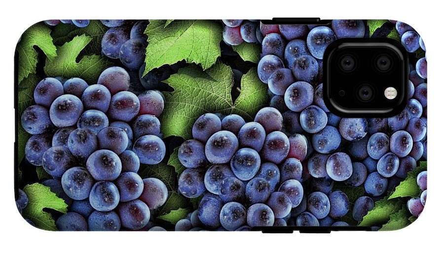 Grapes Pattern - Phone Case