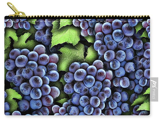 Grapes Pattern - Carry-All Pouch