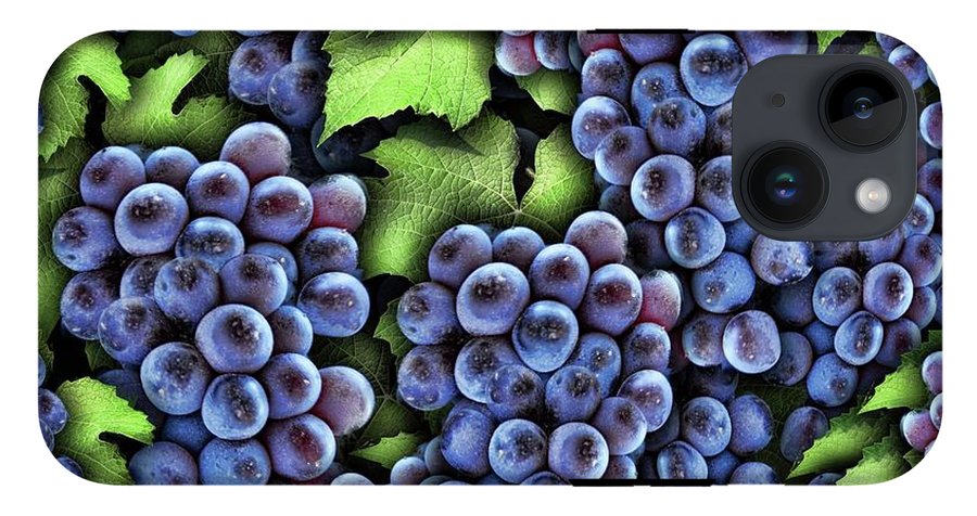 Grapes Pattern - Phone Case