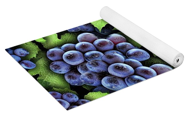 Grapes Pattern - Yoga Mat