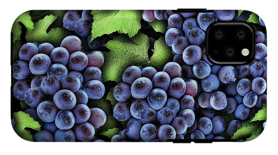 Grapes Pattern - Phone Case