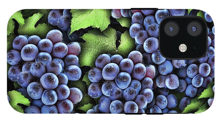 Grapes Pattern - Phone Case