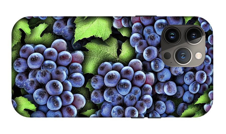 Grapes Pattern - Phone Case