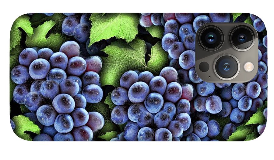 Grapes Pattern - Phone Case