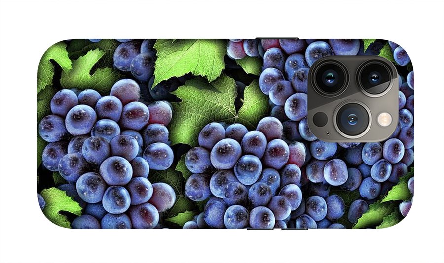 Grapes Pattern - Phone Case