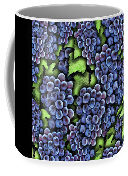 Grapes Pattern - Mug