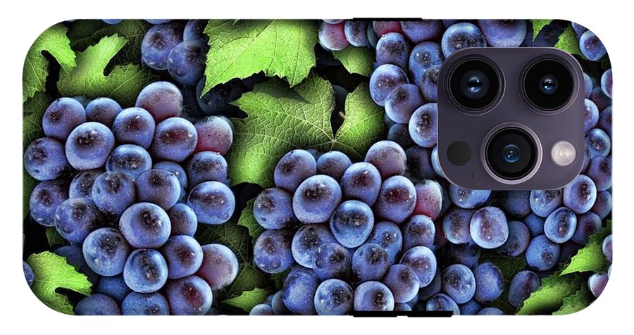 Grapes Pattern - Phone Case