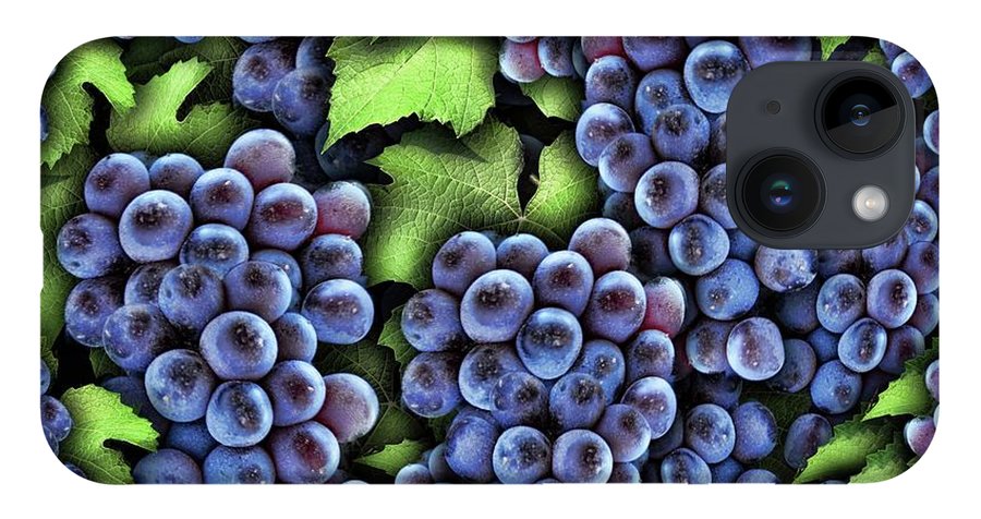 Grapes Pattern - Phone Case