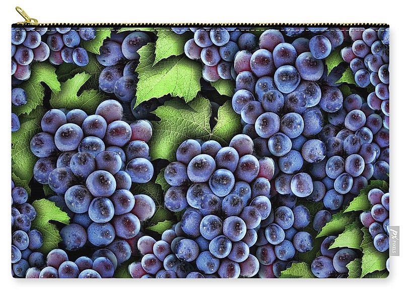 Grapes Pattern - Carry-All Pouch