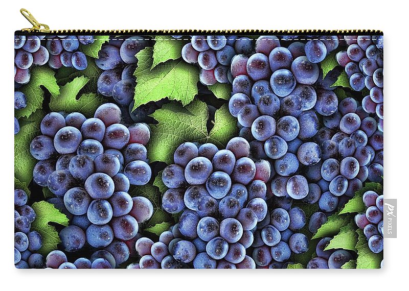 Grapes Pattern - Carry-All Pouch