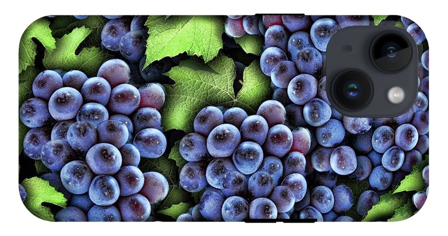 Grapes Pattern - Phone Case