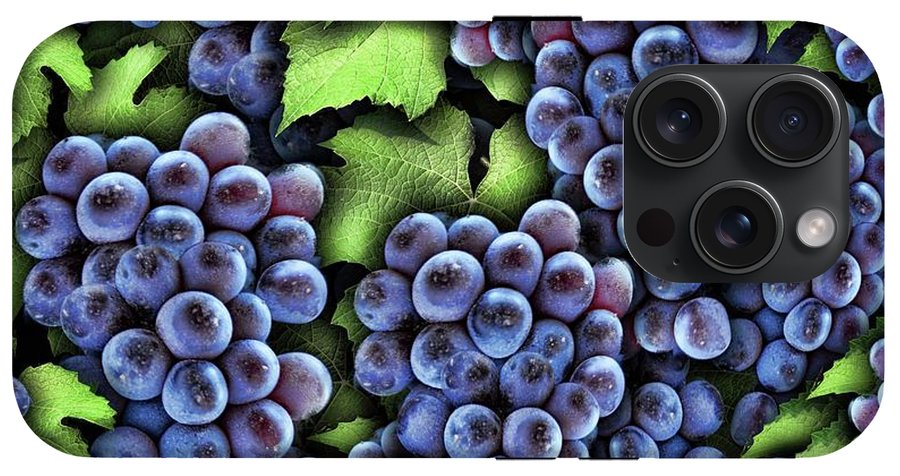 Grapes Pattern - Phone Case