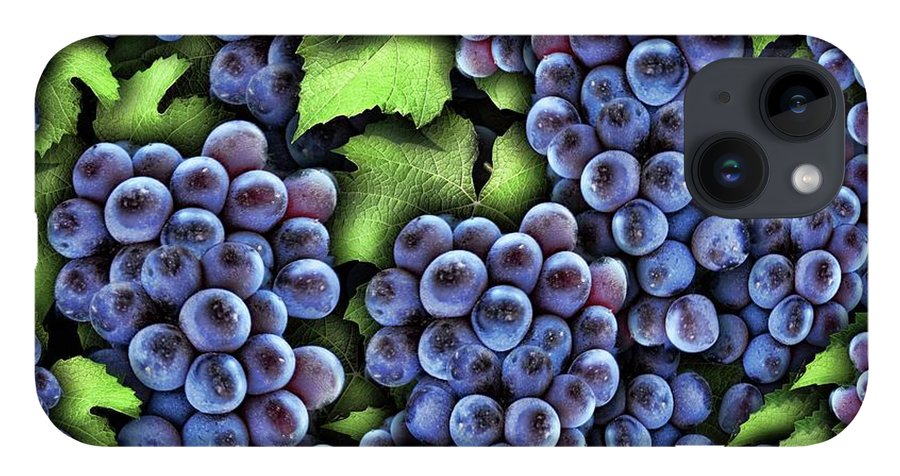 Grapes Pattern - Phone Case