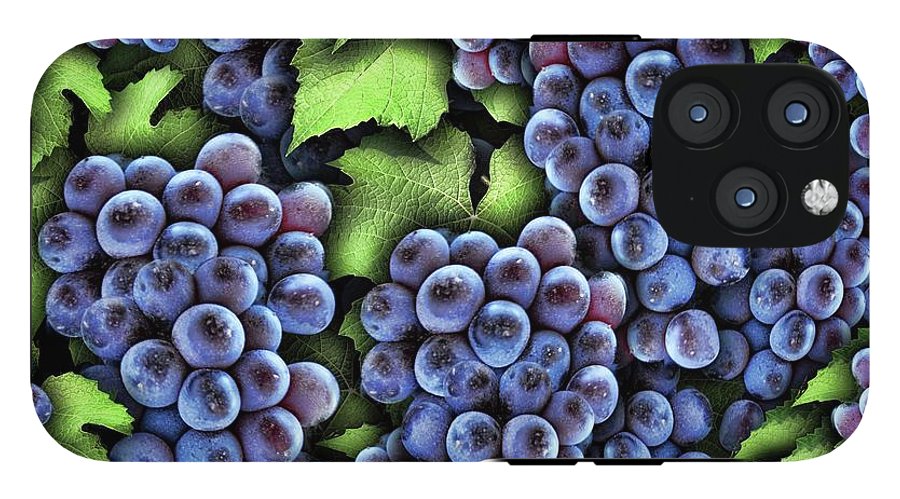 Grapes Pattern - Phone Case