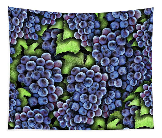 Grapes Pattern - Tapestry