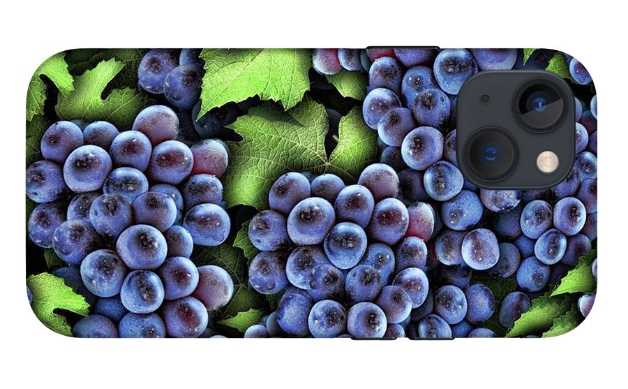 Grapes Pattern - Phone Case