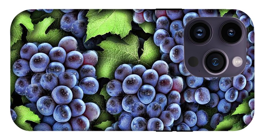 Grapes Pattern - Phone Case