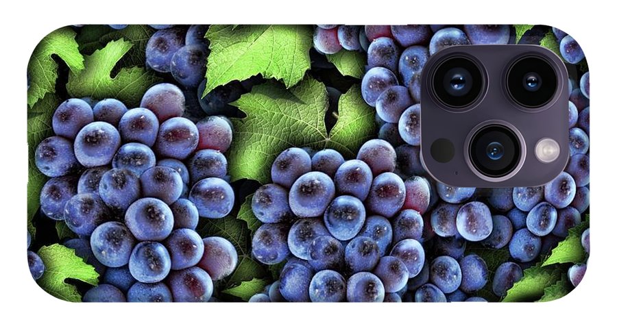 Grapes Pattern - Phone Case