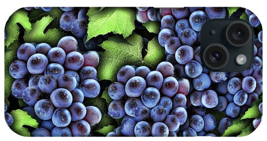Grapes Pattern - Phone Case
