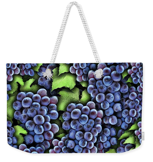 Grapes Pattern - Weekender Tote Bag