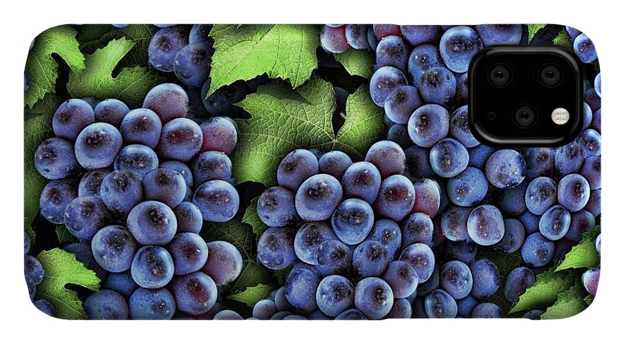 Grapes Pattern - Phone Case