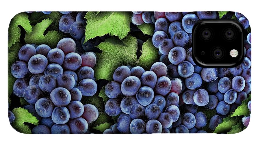 Grapes Pattern - Phone Case