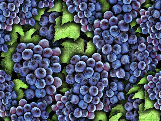 Grapes Pattern - Puzzle