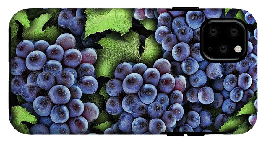 Grapes Pattern - Phone Case