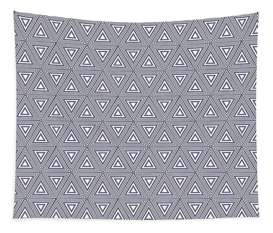 Gray Triangles - Tapestry
