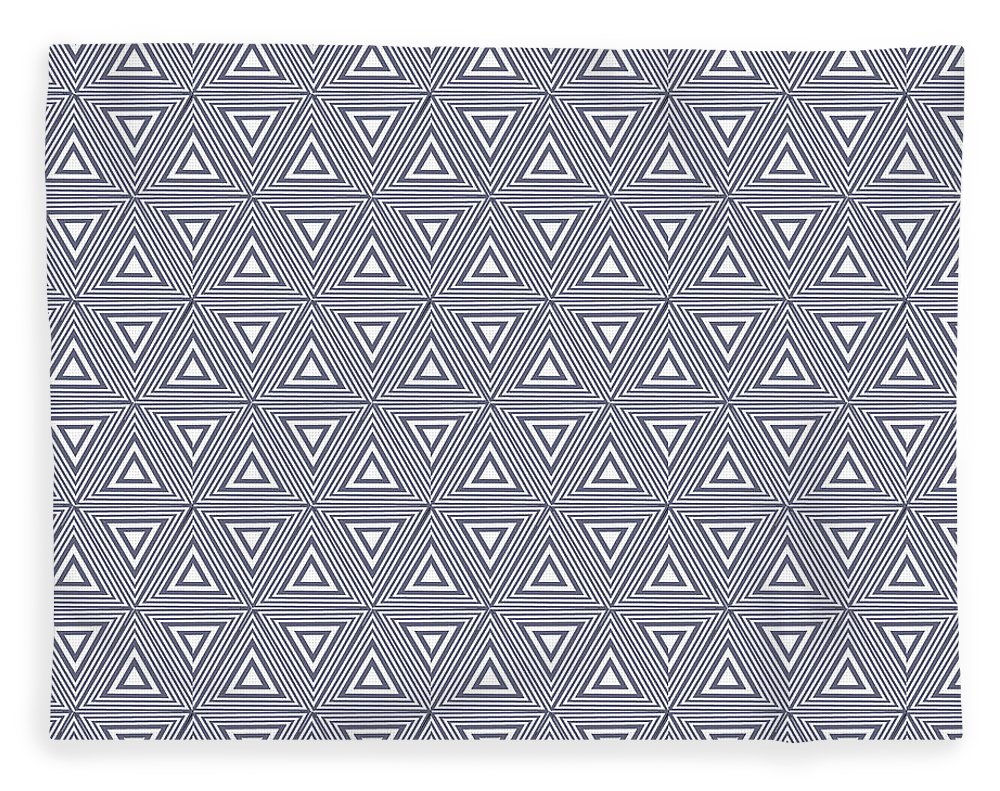 Gray Triangles - Blanket