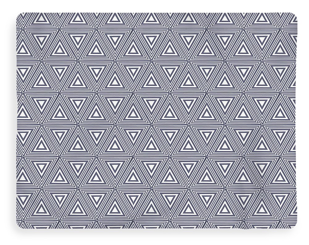 Gray Triangles - Blanket