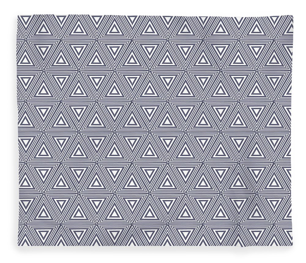 Gray Triangles - Blanket