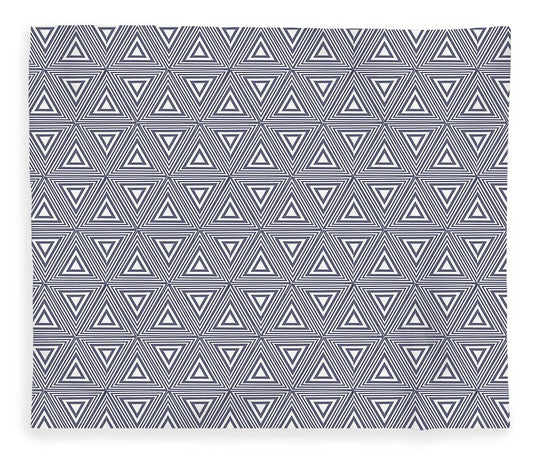 Gray Triangles - Blanket