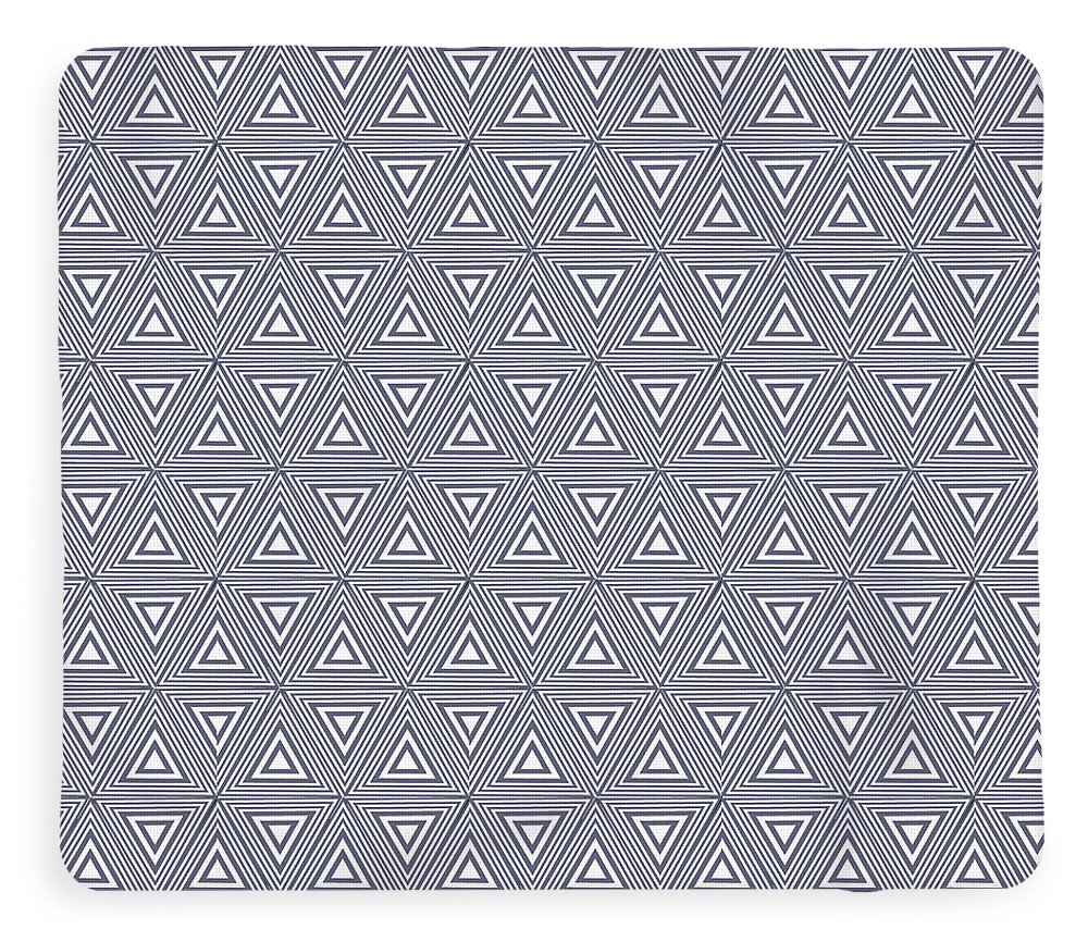 Gray Triangles - Blanket