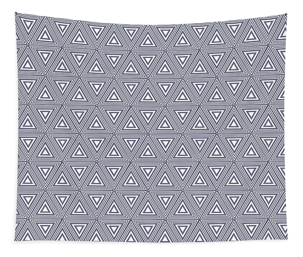 Gray Triangles - Tapestry