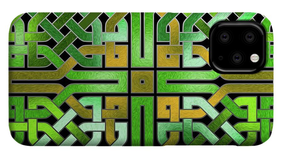 Green Celtic Knot - Phone Case