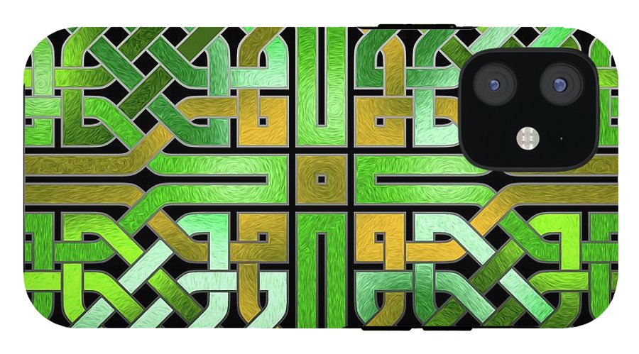 Green Celtic Knot - Phone Case