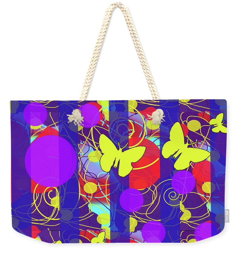 Happy Spring Pattern - Weekender Tote Bag